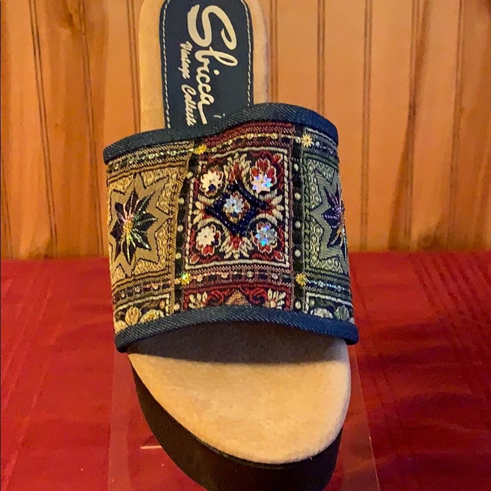 Sbicca Denim Sandal
